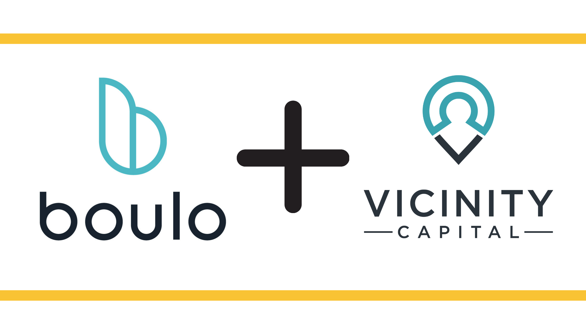 Boulo logo plus Vicinity Capital logo indicating partnering for fundraising story in Birmingham Business Journal