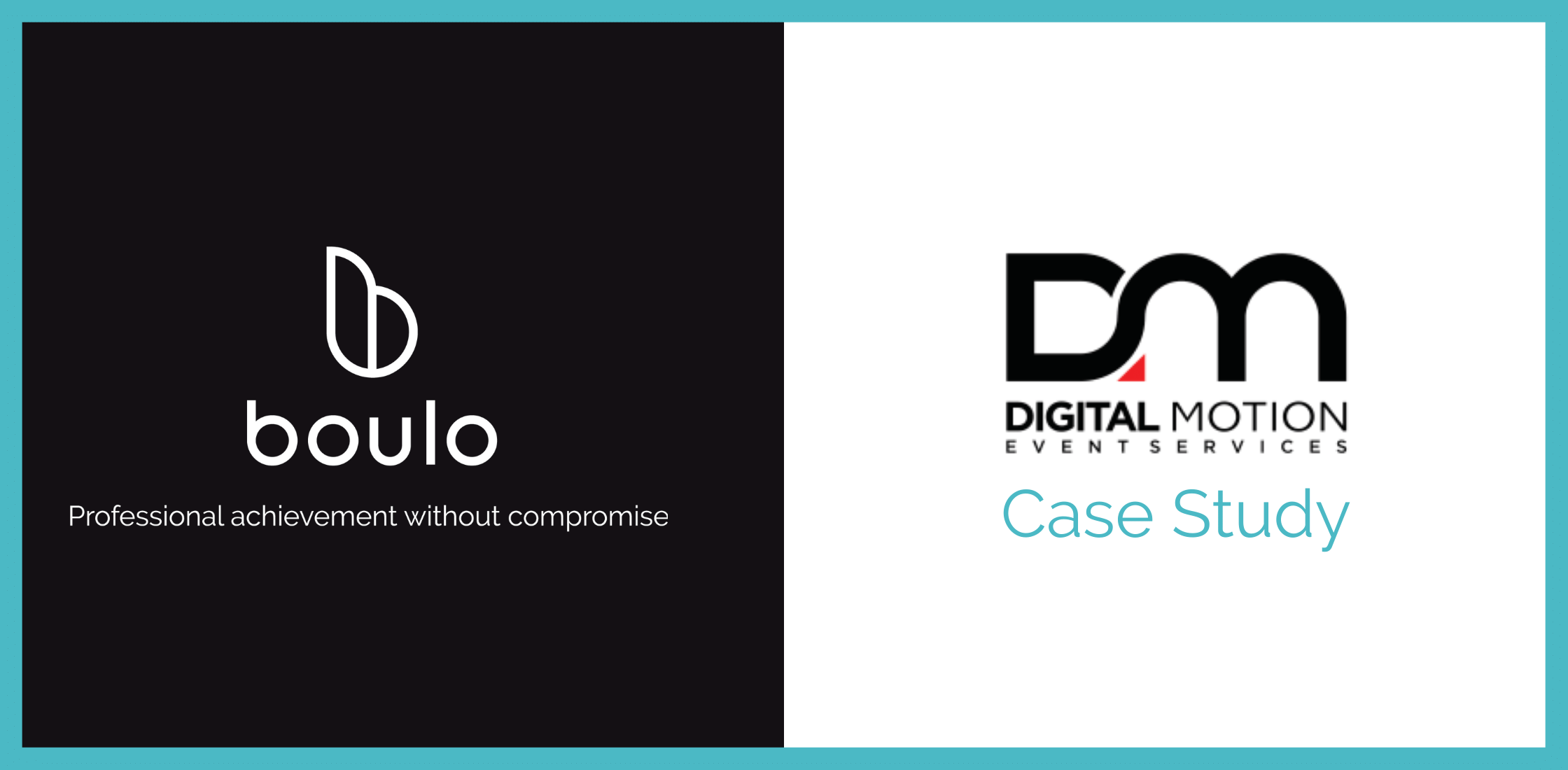 Boulo logo Digital Motion logo Case Study Cover