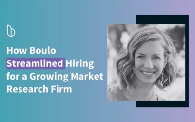 How Boulo Streamlined Hiring for a Growing Market Research Firm