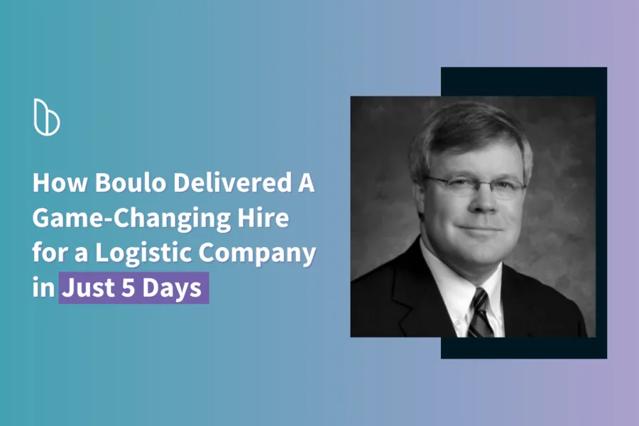 Delivering a Game-Changing Hire for a Logistic Company in Just 5 Days